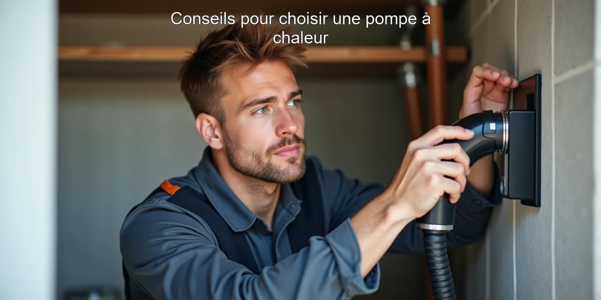 Conseils pour choisir une pompe à chaleur