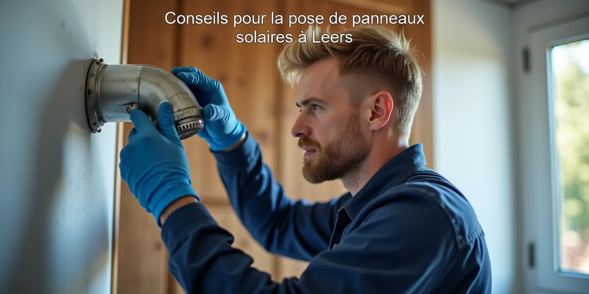 Conseils pour la pose de panneaux solaires à Leers