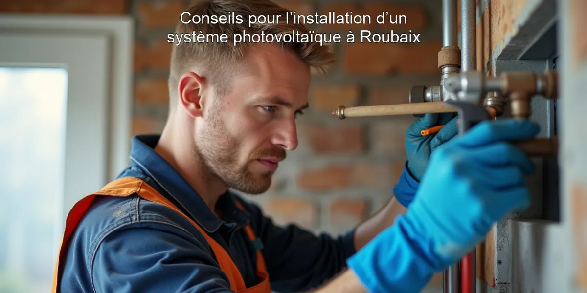 Conseils pour l’installation d’un système photovoltaïque à Roubaix