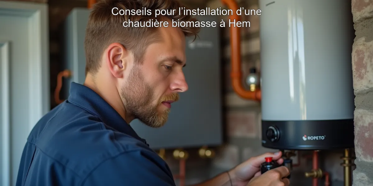 Conseils pour l’installation d’une chaudière biomasse à Hem