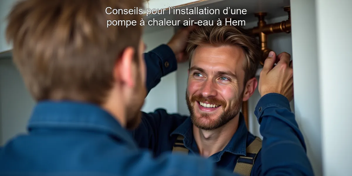 Conseils pour l’installation d’une pompe à chaleur air-eau à Hem