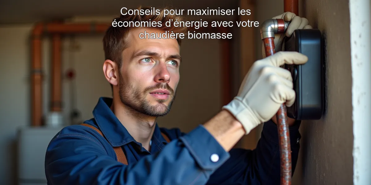 Conseils pour maximiser les économies d’énergie avec votre chaudière biomasse