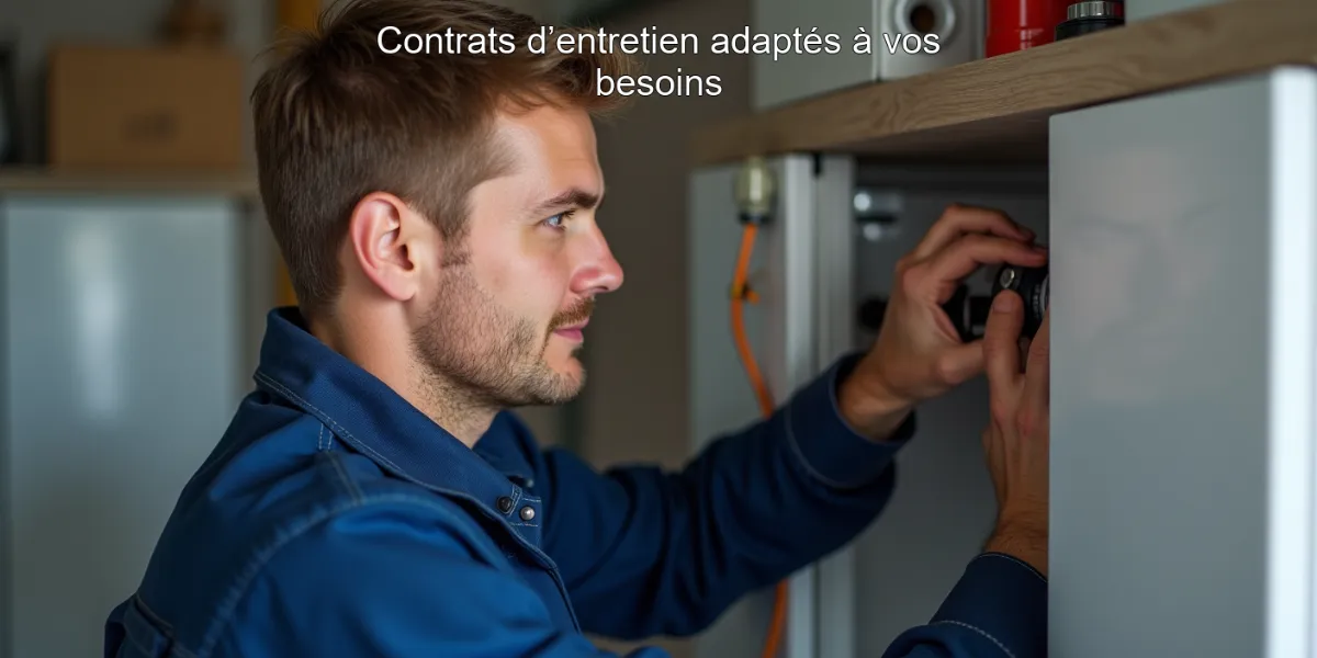 Contrats d’entretien adaptés à vos besoins