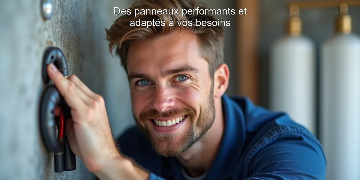 Des panneaux performants et adaptés à vos besoins