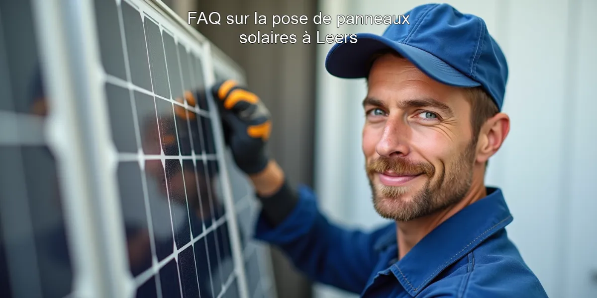 FAQ sur la pose de panneaux solaires à Leers