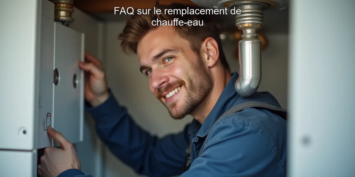 FAQ sur le remplacement de chauffe-eau