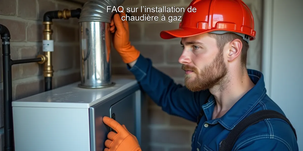 FAQ sur l’installation de chaudière à gaz