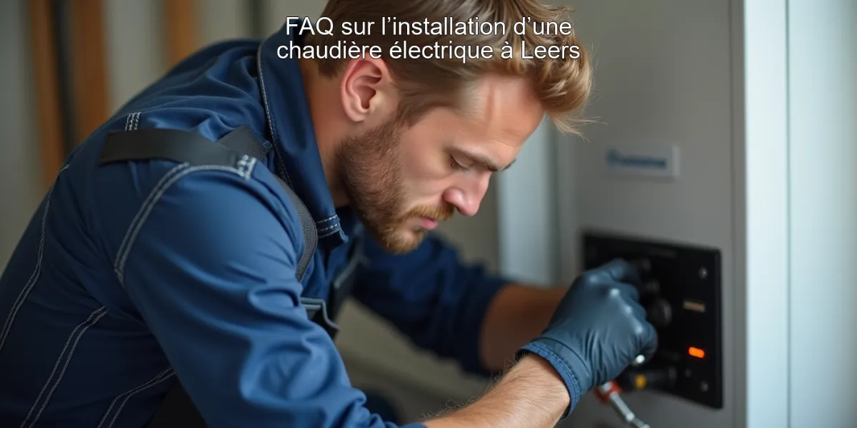 FAQ sur l’installation d’une chaudière électrique à Leers