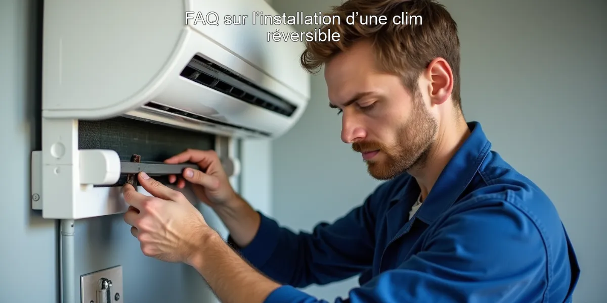 FAQ sur l’installation d’une clim réversible