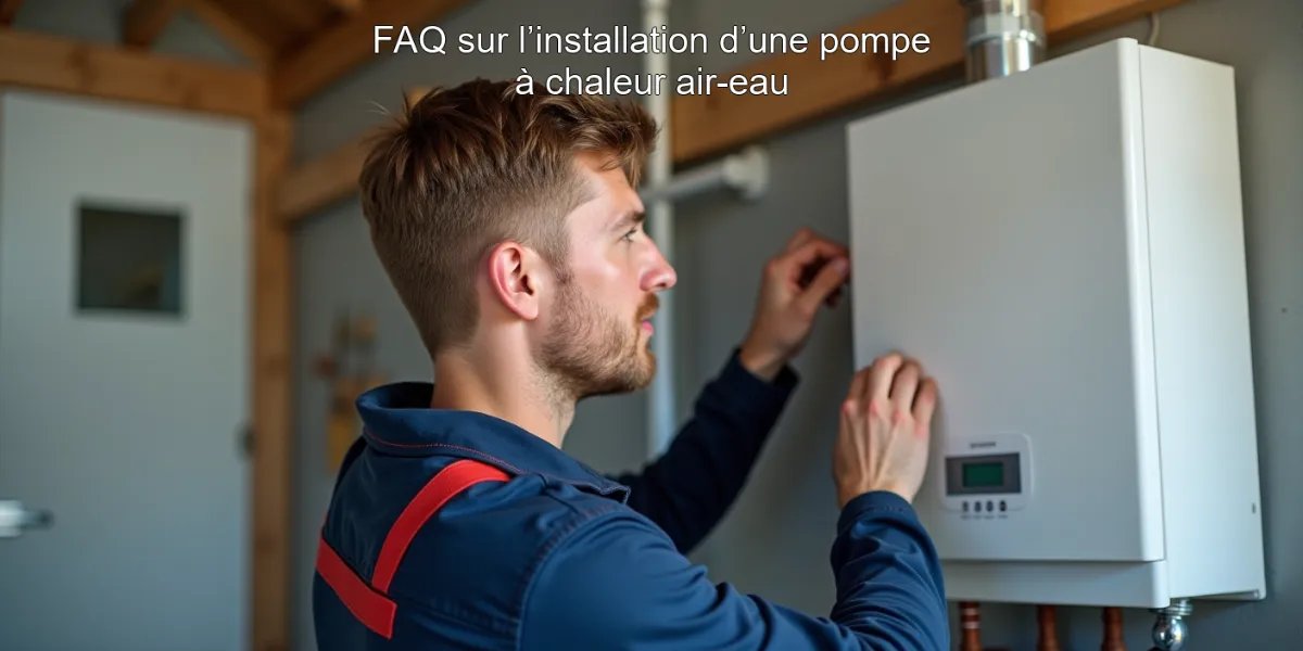 FAQ sur l’installation d’une pompe à chaleur air-eau