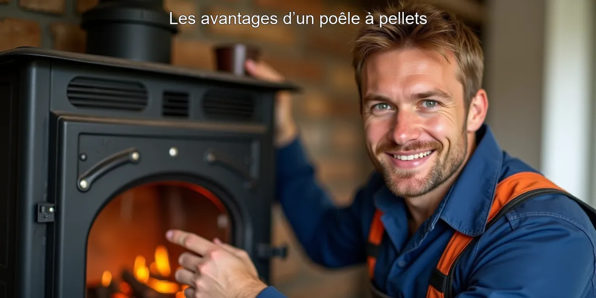 Les avantages d’un poêle à pellets