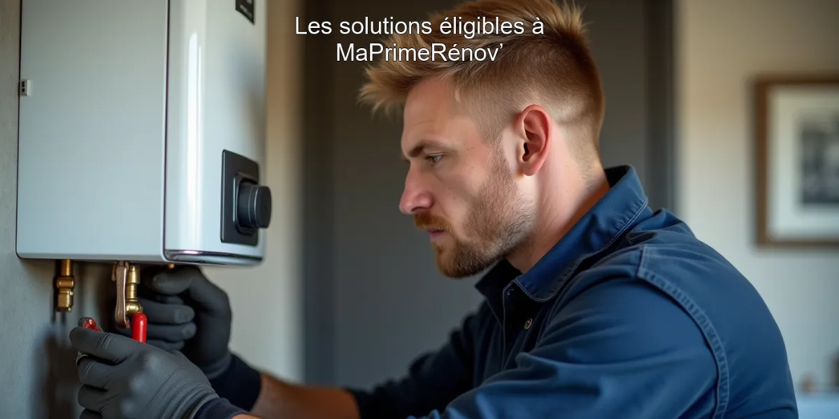 Les solutions éligibles à MaPrimeRénov’