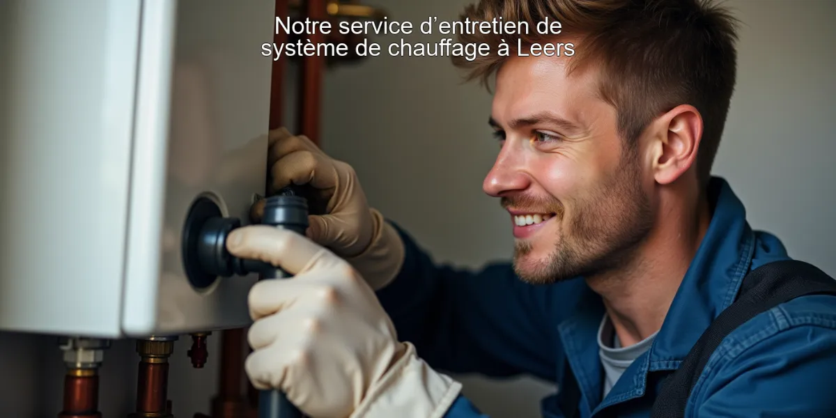 Notre service d’entretien de système de chauffage à Leers