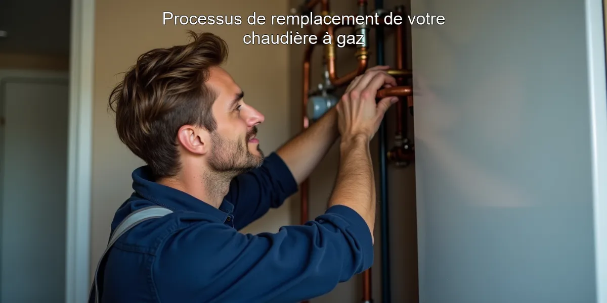 Processus de remplacement de votre chaudière à gaz