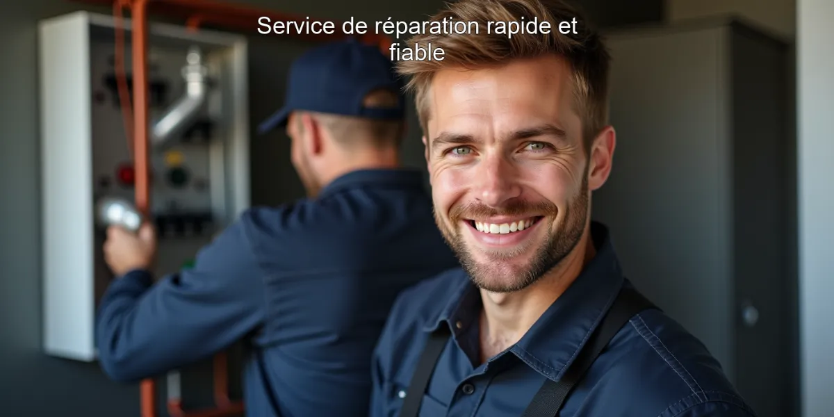 Service de réparation rapide et fiable