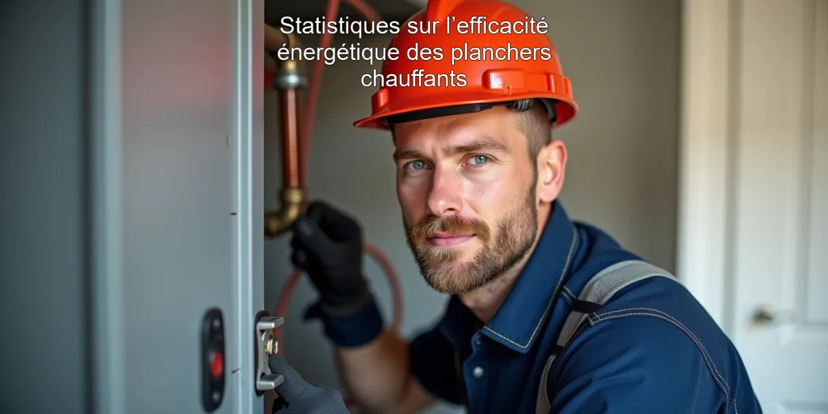 Statistiques sur l’efficacité énergétique des planchers chauffants