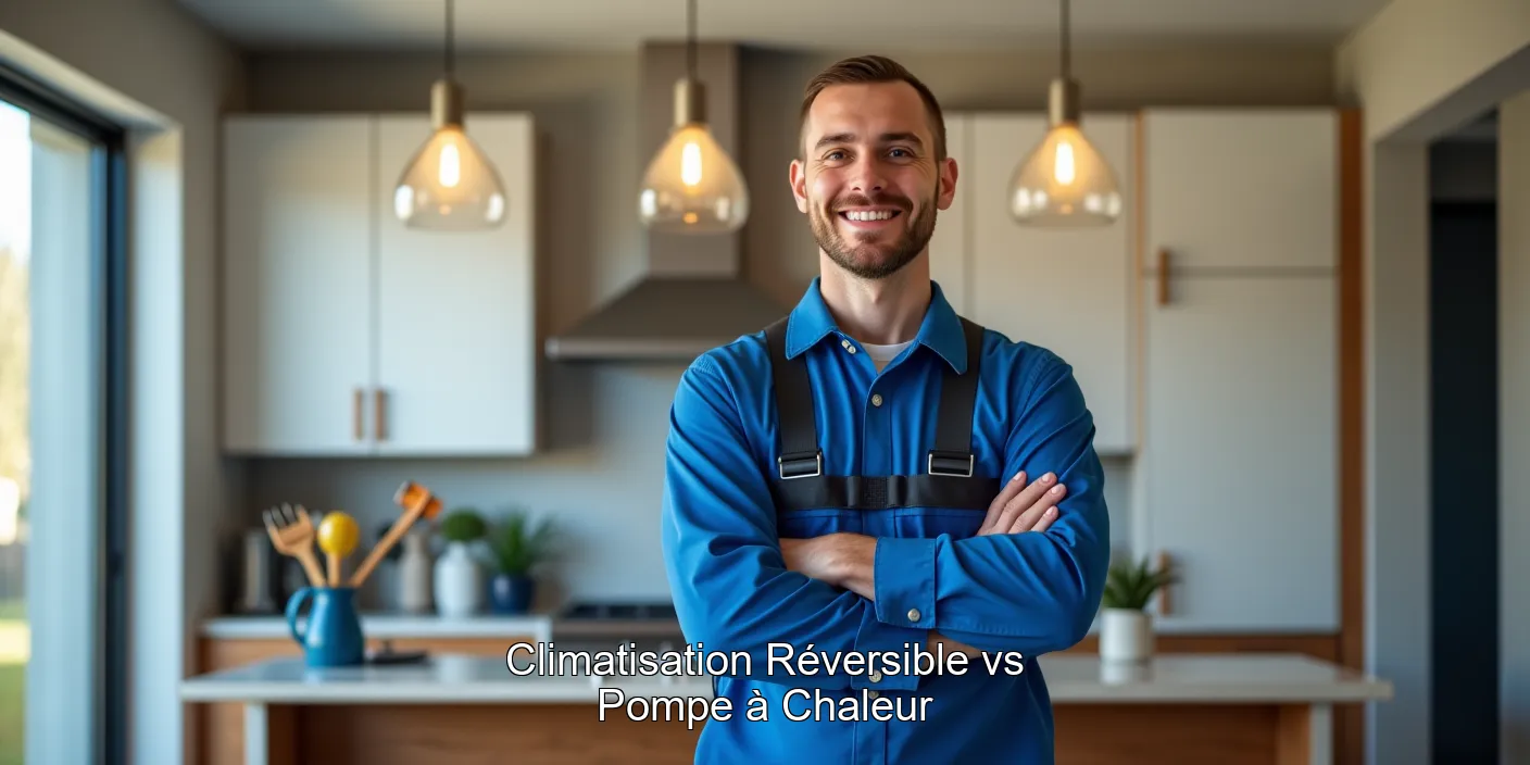 Climatisation Réversible vs Pompe à Chaleur