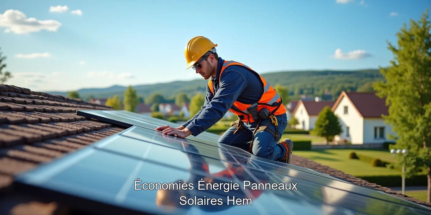 Économies Énergie Panneaux Solaires Hem