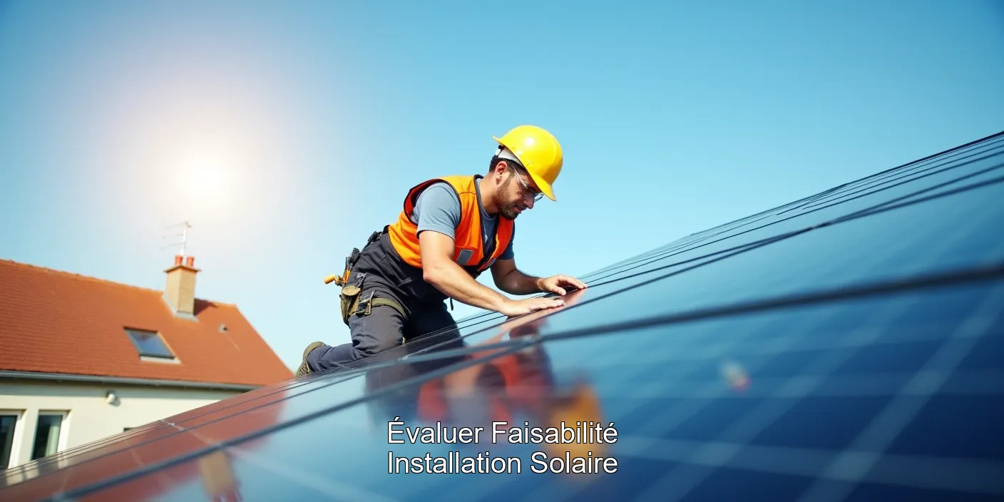 Évaluer Faisabilité Installation Solaire