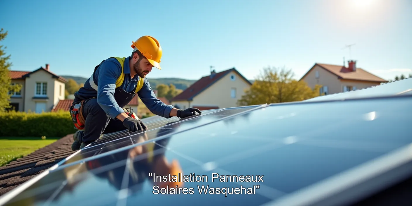 "Installation Panneaux Solaires Wasquehal"