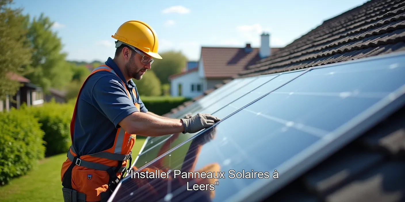 "Installer Panneaux Solaires à Leers"