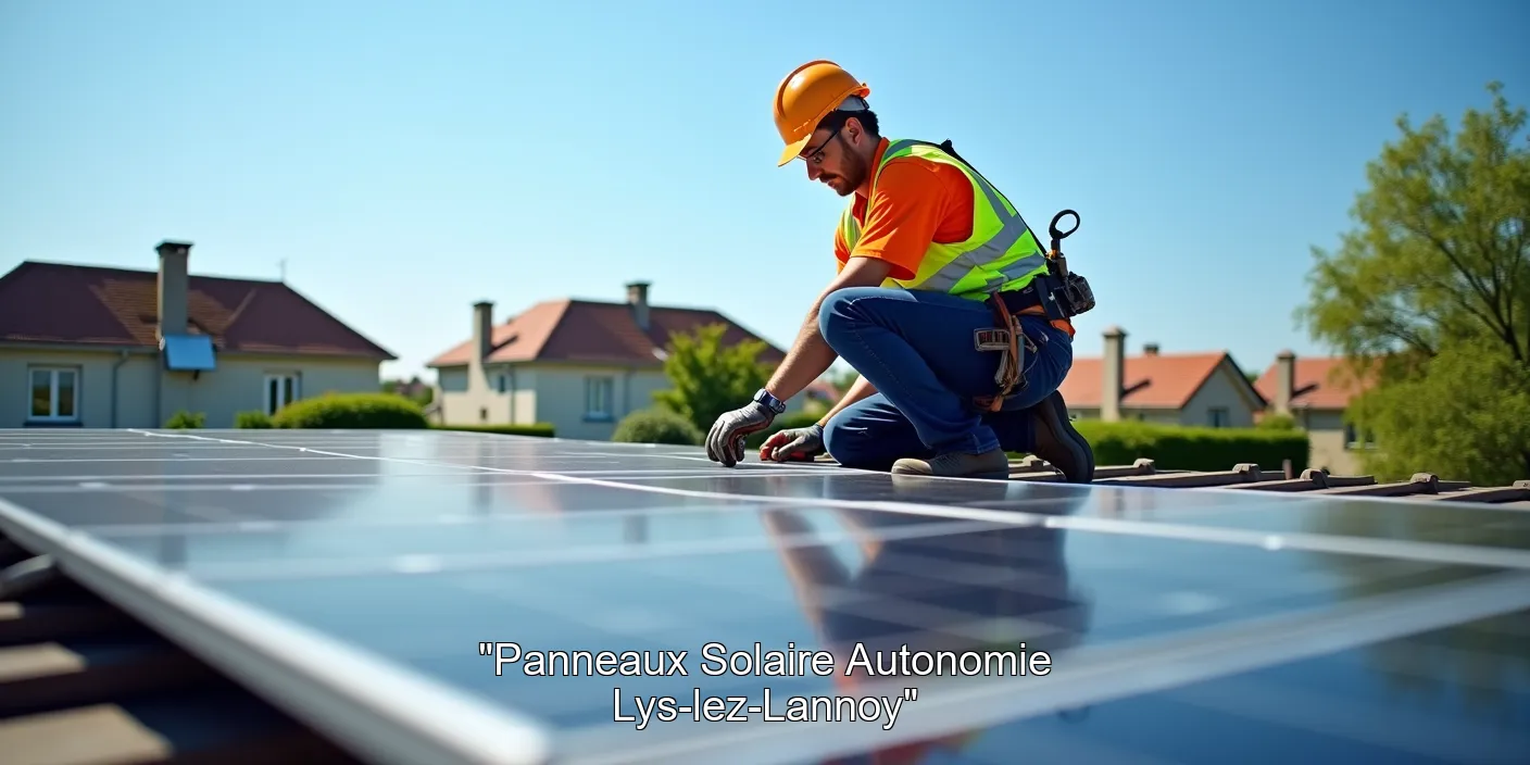 "Panneaux Solaire Autonomie Lys-lez-Lannoy"