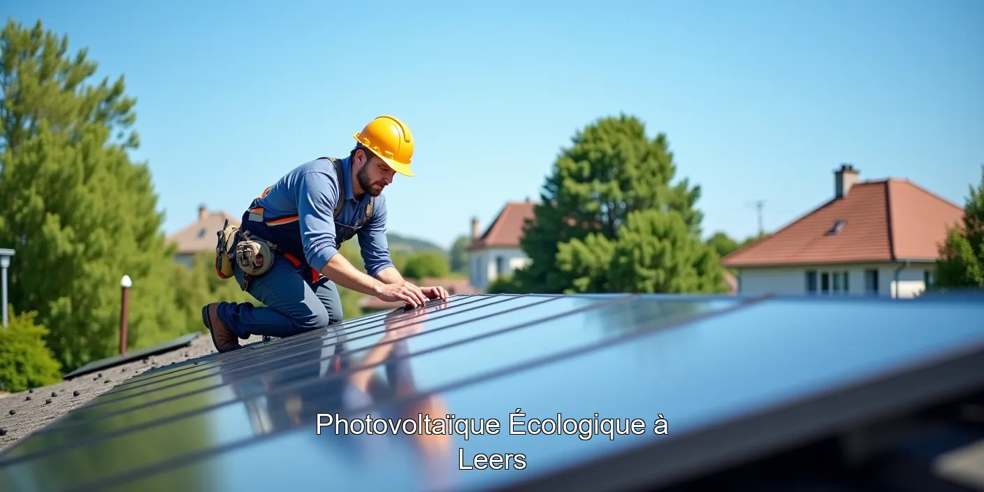 Photovoltaïque Écologique à Leers