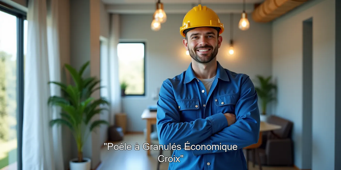 "Poêle à Granulés Économique Croix"