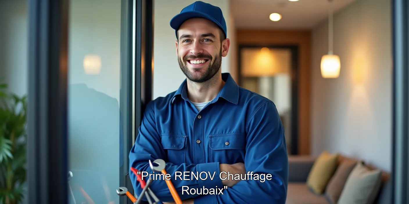 "Prime RENOV Chauffage Roubaix"