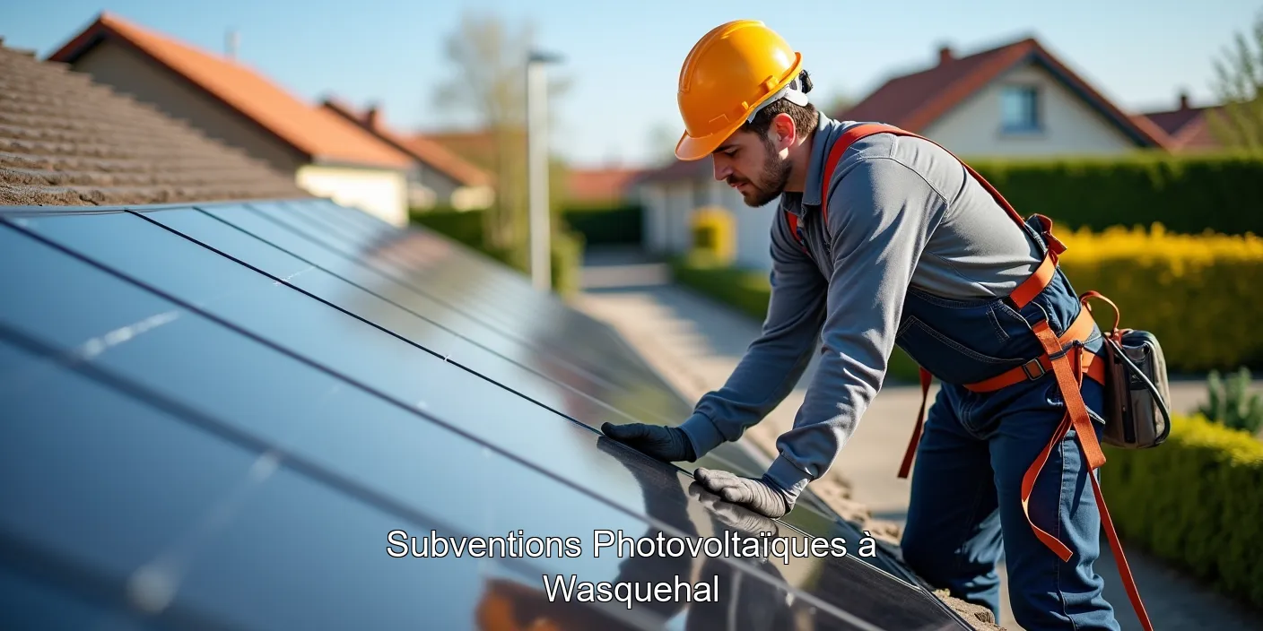 Subventions Photovoltaïques à Wasquehal