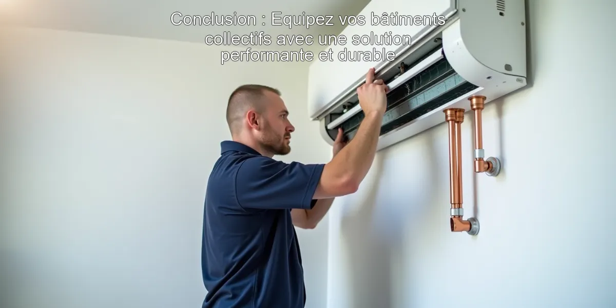 Conclusion : Equipez vos bâtiments collectifs avec une solution performante et durable