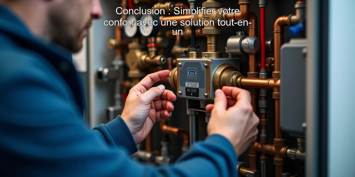 Conclusion : Simplifier votre confort avec une solution tout-en-un