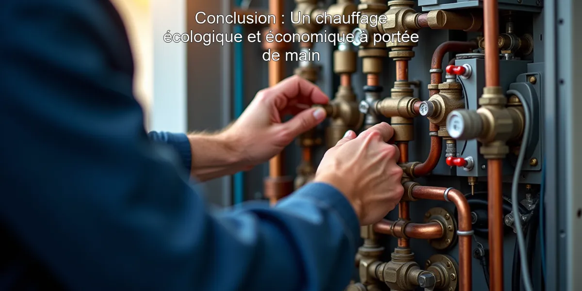 Conclusion : Un chauffage écologique et économique à portée de main
