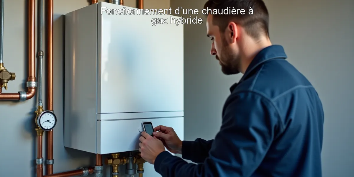 Fonctionnement d’une chaudière à gaz hybride