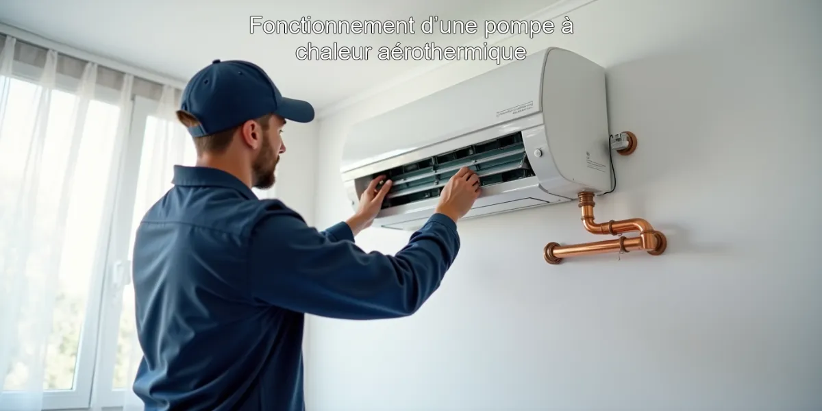 Fonctionnement d’une pompe à chaleur aérothermique