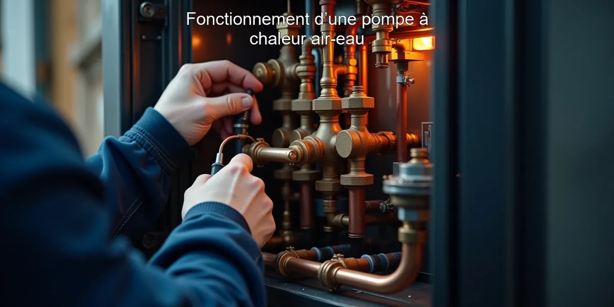 Fonctionnement d’une pompe à chaleur air-eau