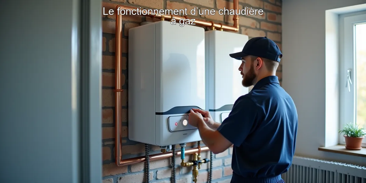 Le fonctionnement d’une chaudière à gaz