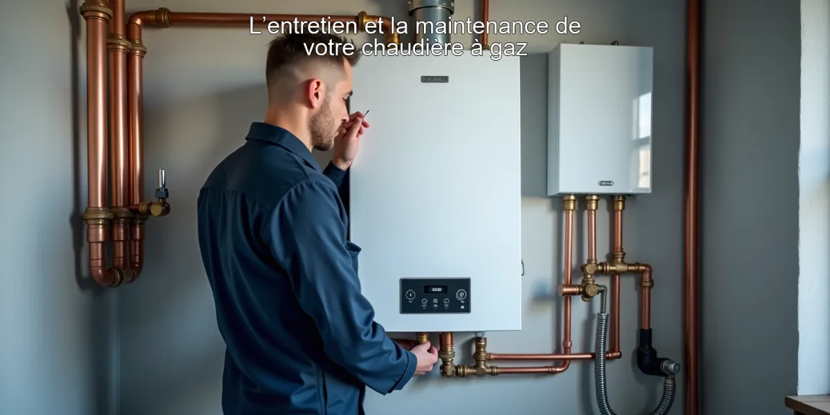 L’entretien et la maintenance de votre chaudière à gaz