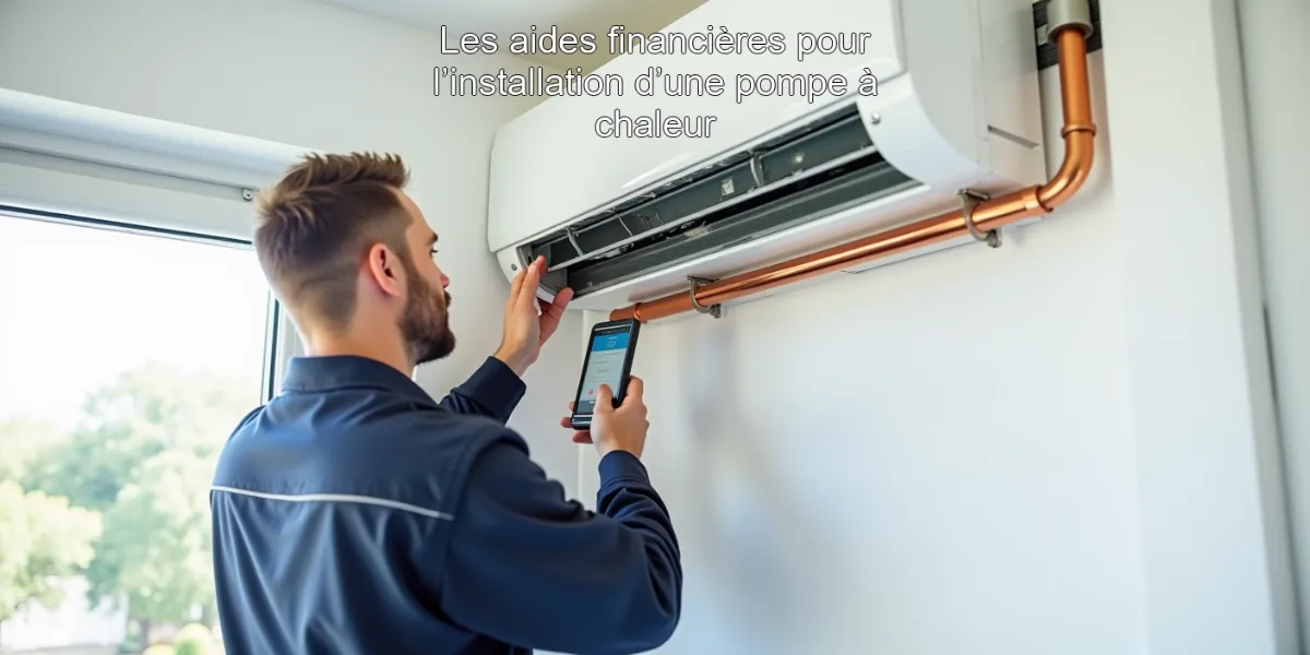 Les aides financières pour l’installation d’une pompe à chaleur