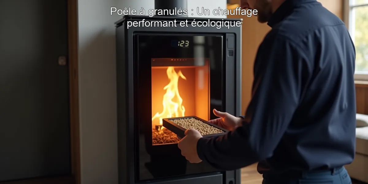 Poêle à granulés : Un chauffage performant et écologique