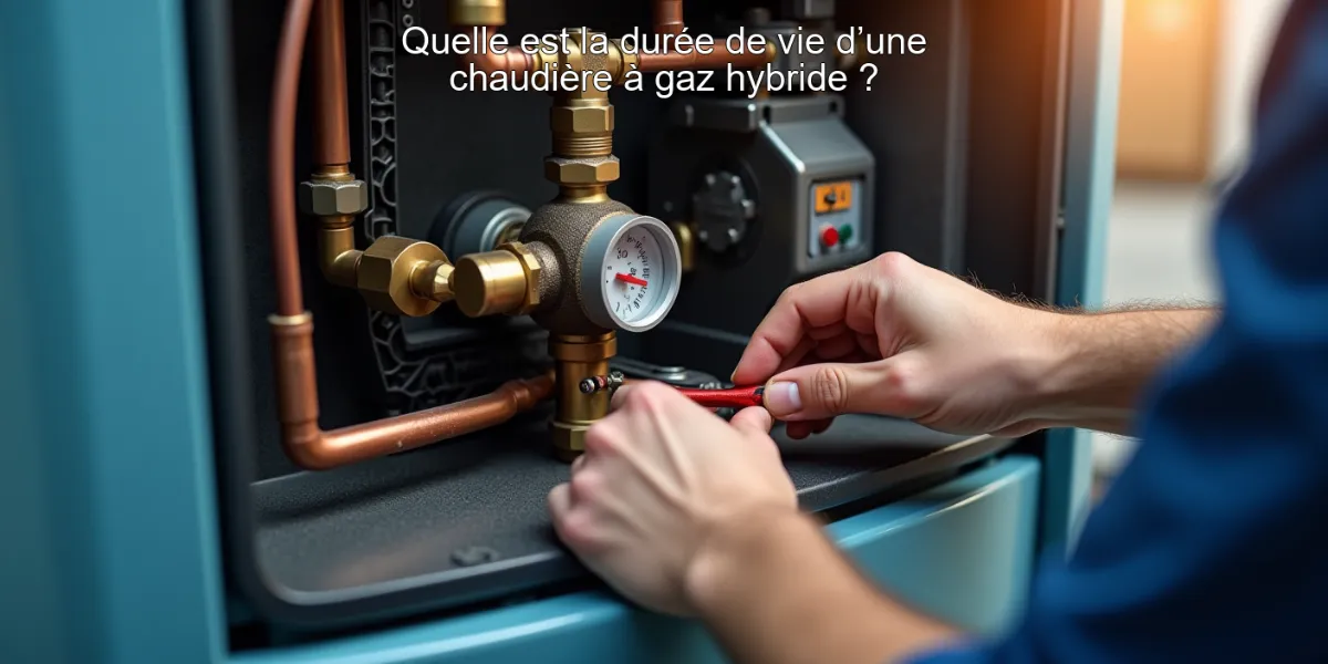 Quelle est la durée de vie d’une chaudière à gaz hybride ?