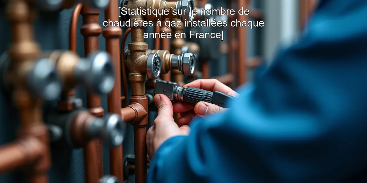[Statistique sur le nombre de chaudières à gaz installées chaque année en France]