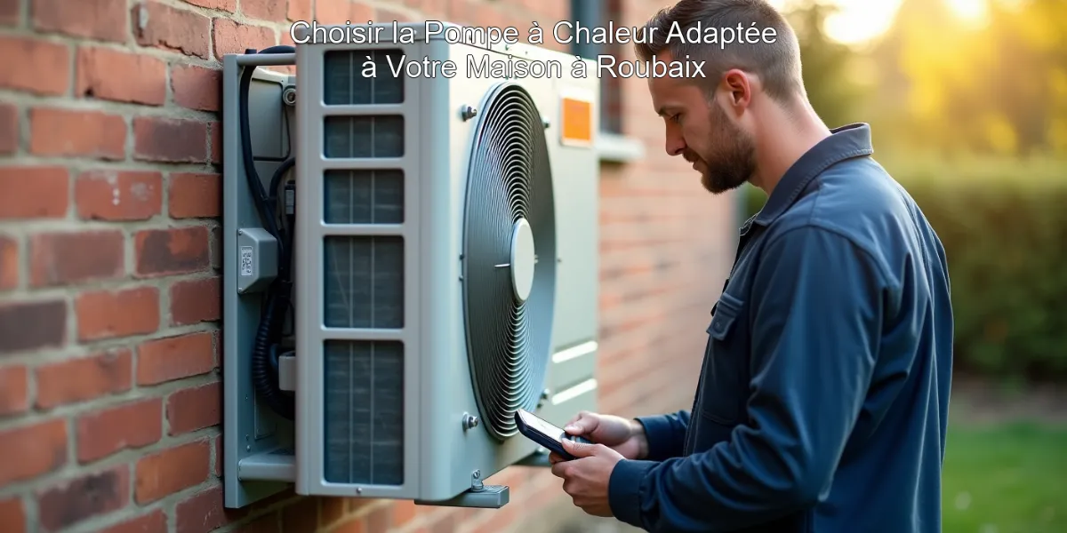 Choisir la Pompe à Chaleur Adaptée à Votre Maison à Roubaix