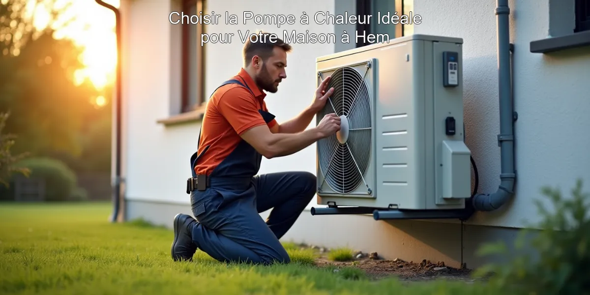 Choisir la Pompe à Chaleur Idéale pour Votre Maison à Hem
