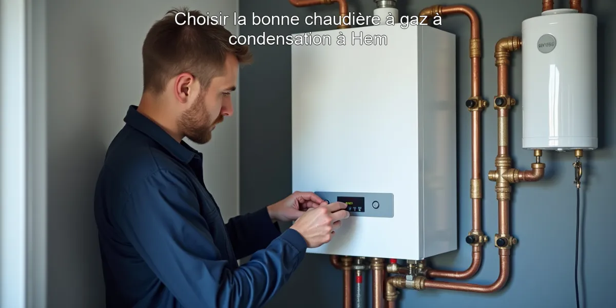 Choisir la bonne chaudière à gaz à condensation à Hem