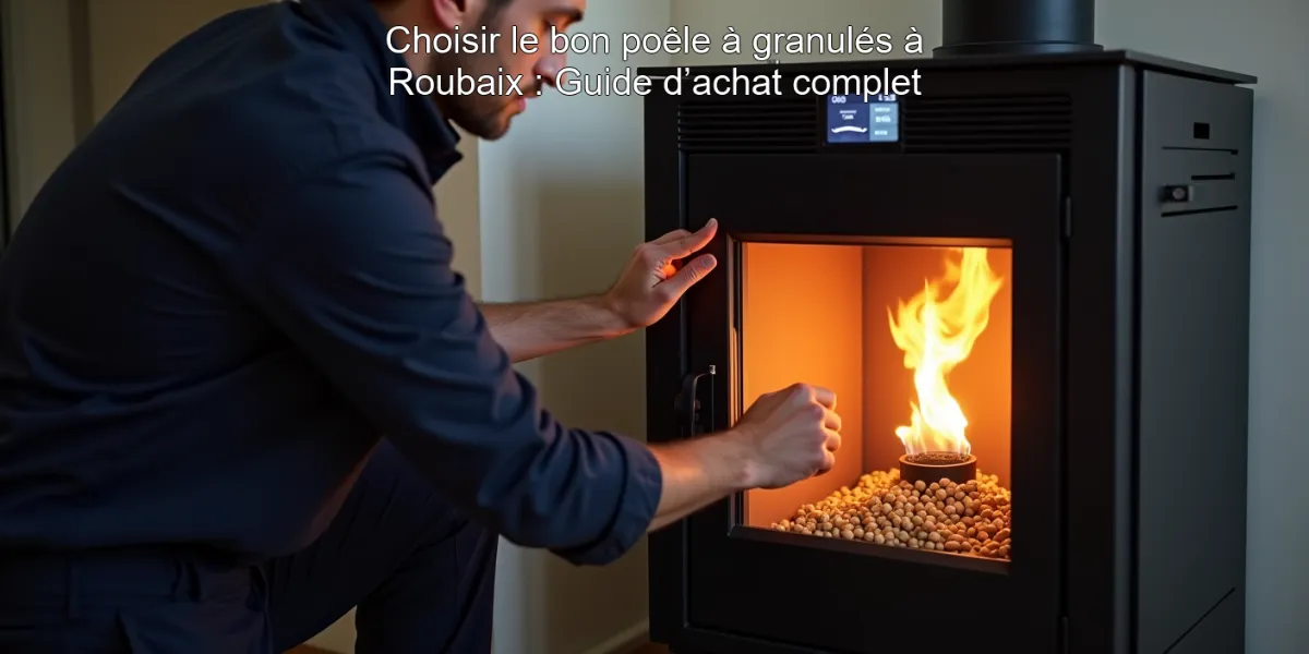 Choisir le bon poêle à granulés à Roubaix : Guide d’achat complet