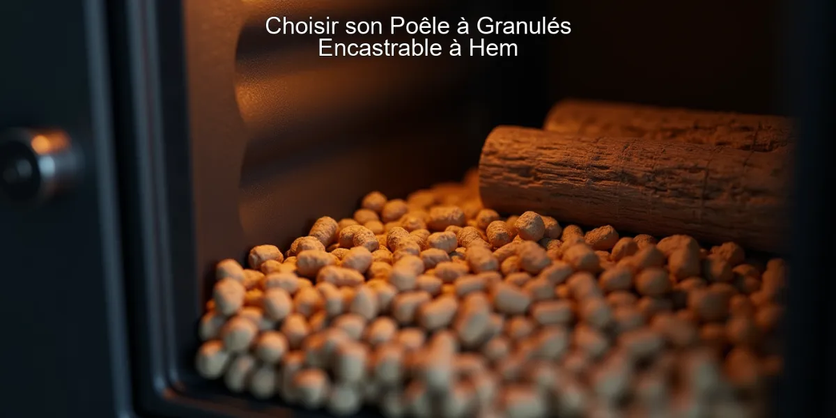 Choisir son Poêle à Granulés Encastrable à Hem