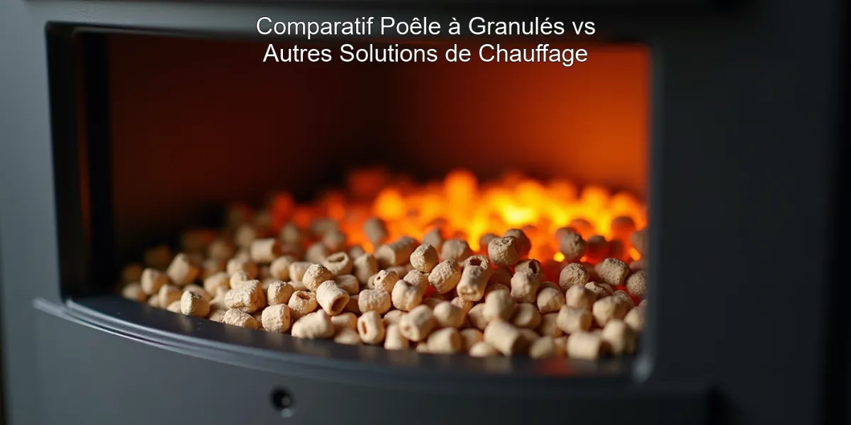 Comparatif Poêle à Granulés vs Autres Solutions de Chauffage