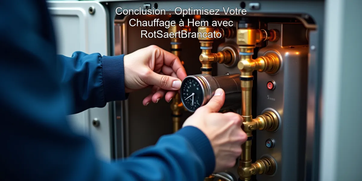 Conclusion : Optimisez Votre Chauffage à Hem avec RotSaertBrancato