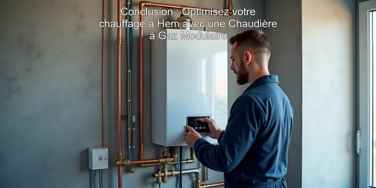 Conclusion : Optimisez votre chauffage à Hem avec une Chaudière à Gaz Modulaire